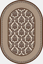 Ковер-циновка NOVARO 922-19 ОВАЛ
