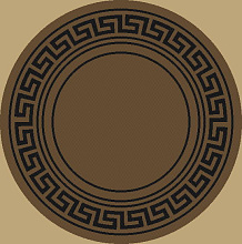 Ковер-циновка NOVARO 810-085 КРУГ