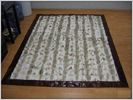 Ценные меха Полярный волк с кантом 