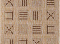 циновка VEGAS S003 BEIGE-BROWN