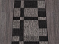 Ковровая дорожка циновка VEGAS S005 D.GRAY-BLACK
