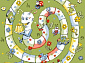 Детский ковер для малыша PTT Sorona JOYFUL KIDS Playtime