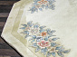 90 LINE WOOLEN HANDK-KNOTTED SHD-107 CREAM Круг