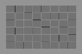 Грязезащитный коврик Modemo 200078 серые квадраты