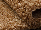 длинноворсовый SHAGGY ULTRA dark beige ОВАЛ