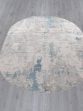 LIMAN-A F169 CREAM-D.BLUE Овал