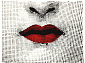 ручной работы LIPS 100% шерсть высокоплотный
