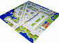 Детский развивающий игровой рельефный 3D ковер Городок с дорогами арт.200Х200