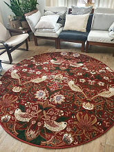 Птицы 40082 красно-бордовый КРУГ