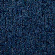 Однотонный ковер-палас BEREZA 053 темно-синий 