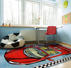 Детский ковер PTT Sorona JOYFUL KIDS SPORTCAR