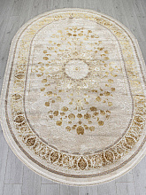 ZARINA A123B CREAM / GOLD FDY Овал