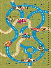 Детский ковер KIDS Дороги 11801 44944 