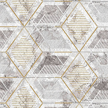 Ковровая Дорожка Рулоны обработанные Принт КАРНИВАЛ Серый