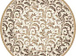 VALENCIA DELUXE d327 CREAM-BROWN Круг