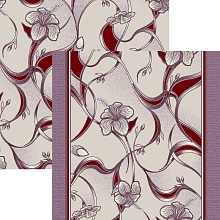 Ковровая Дорожка принт 8-ми цветное полотно p1165a5p 85