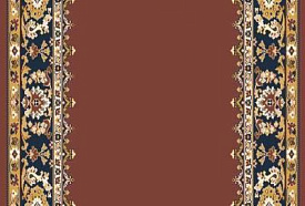 Ковровая дорожка  ч/ш 42  Славянка  каштан