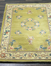 90 LINE WOOLEN HANDK-KNOTTED 3817 BEIGE